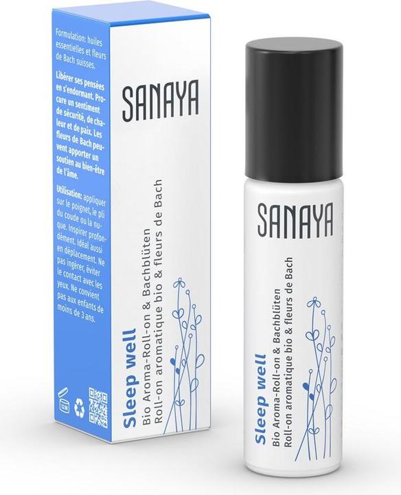 Produktbild Sanaya Aroma & Bachblüten Sleep Well Bio Roll on