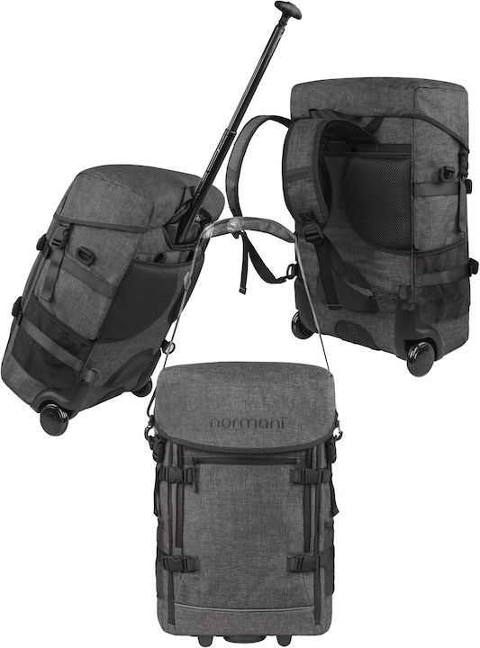 Actual product image Normani Backpack with trolley function and small rucksack (45 l, Hand luggage (up to 50 litres))