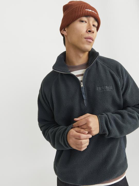Produktbild Jack & Jones Einfarbig Fleece Sweatshirt Fleece Sweatshirt (XS)
