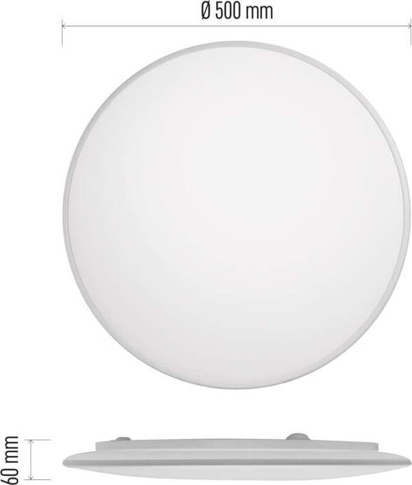 Image du produit Emos ZM5166 ceiling lighting Blanc Ampoule(s) non remplaçable(s) (2880 lm)