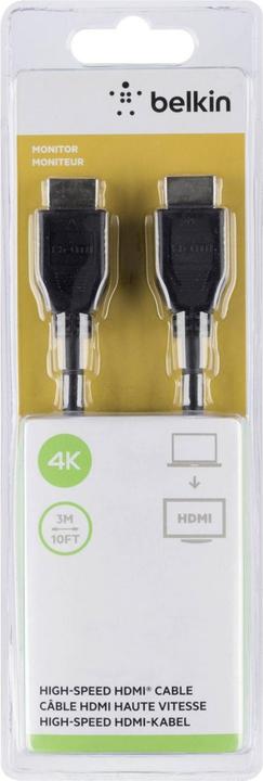 Immagine prodotto Belkin HDMI (Typ A) — HDMI (Typ A) (3 m, HDMI)