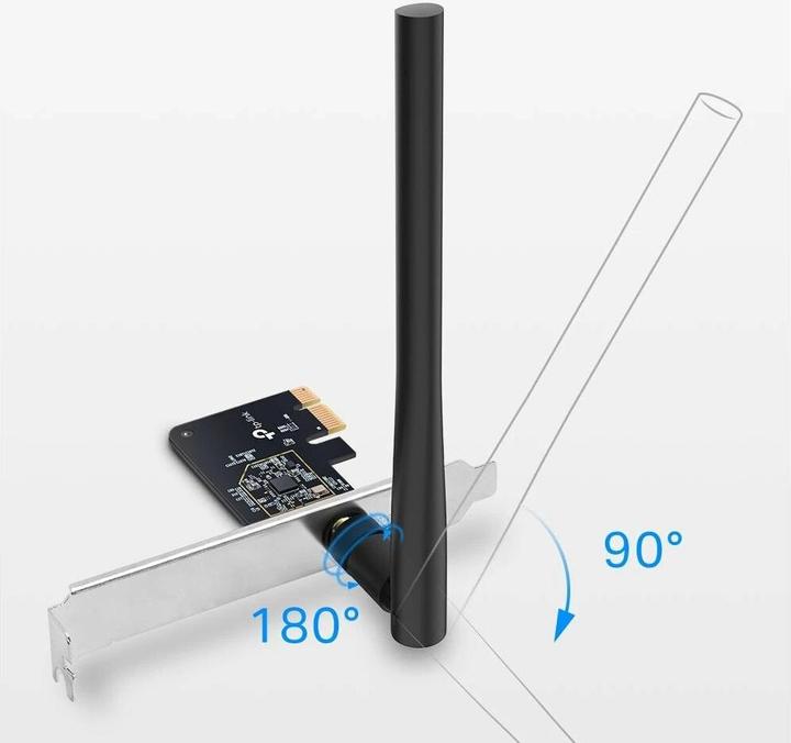 Actual product image TP-Link WL-PCI Express Archer T2E AC600/Dual (Mini PCI Express)