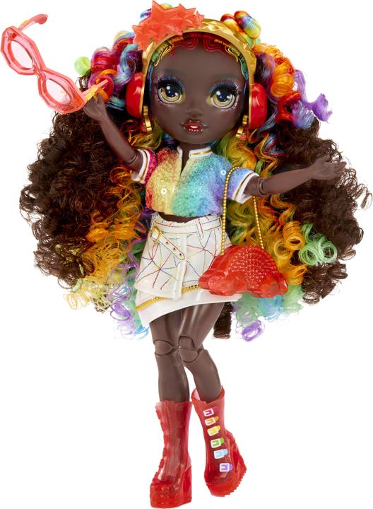 Actual product image Nobrand Rainbow High Crystal Fashion Doll Rainbow