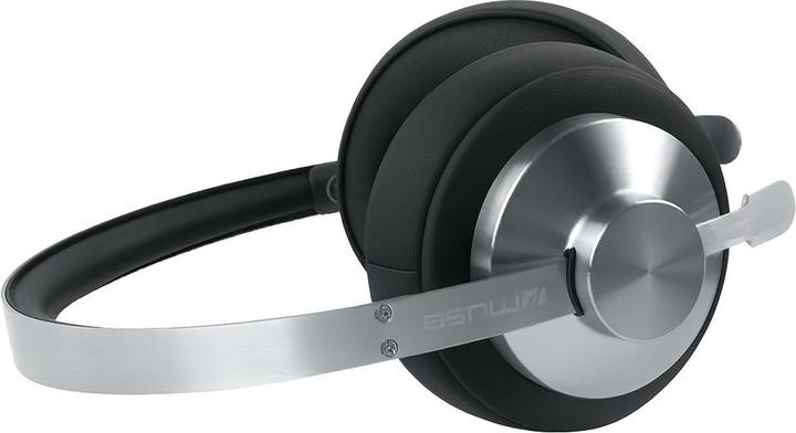 Actual product image Muse Wired headphones Stereo Headphones | M-298 SBL | Bluetooth | ANC | Black/Silver (ANC, Cable, Wireless)