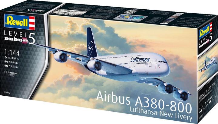 Produktbild Revell Airbus A380-800 Lufthansa New Livery