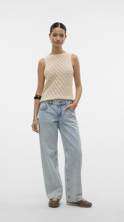 Actual product image Vero Moda VMRANCY Mid Rise Weiter Beinschnitt Jeans Weit geschnitten (W27/L32)