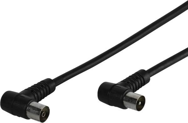 Produktbild Vivanco TV / Radio Winkel Antennenkabel, 90dB, 1,5m (90 dB, Antennenkabel)
