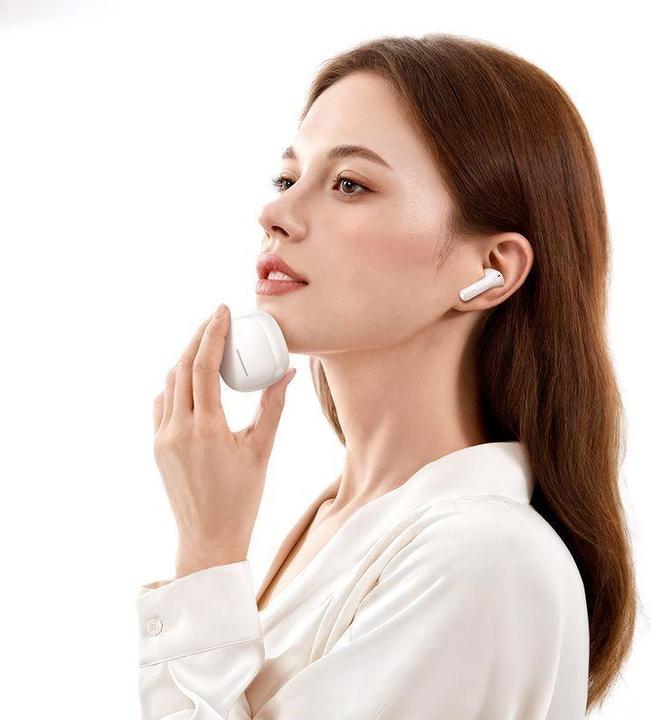 Produktbild Hoco Tablet accessories Wireless earphones TWS EQ33 white (7 h, Kabellos)