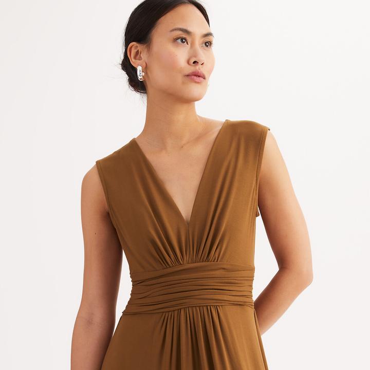 Image du produit Anne Weyburn Ausgestelltes langes Kleid (50)