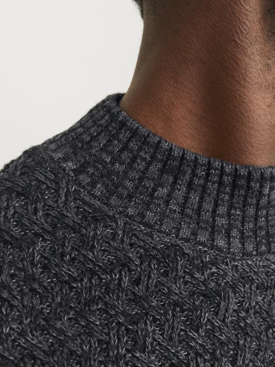 Produktbild Jack & Jones Einfarbig Strickpullover mit Rundhals Strickpullover mit Rundhals (S)