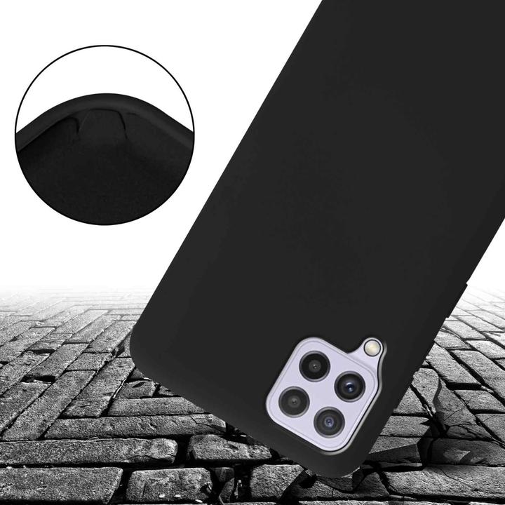 Actual product image Cadorabo TPU Cover Mobile Phone Chain Liquid (Samsung Galaxy M22, Samsung Galaxy A22, Samsung Galaxy A32)