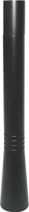 Eufab 17561 Antenna per auto in alluminio nera