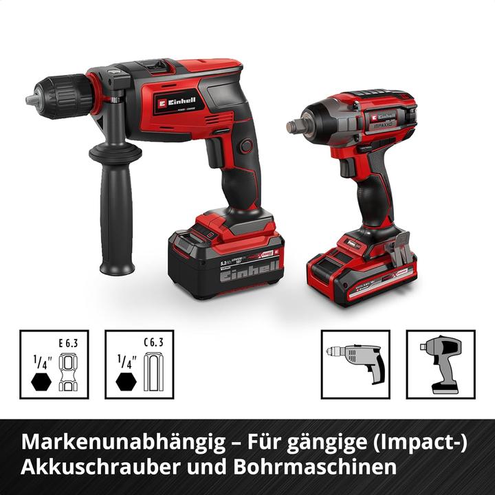 Produktbild Einhell 108753 33teilig Bohrer- und Bit-Sortiment (3-10 Millimeter)