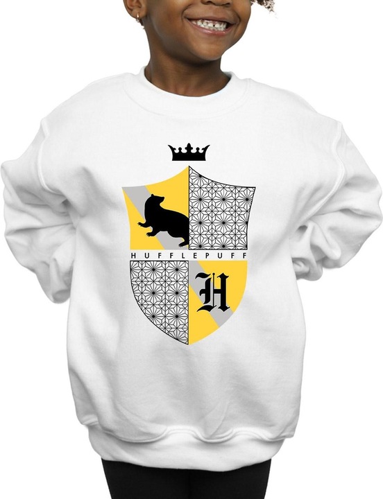 Immagine prodotto Hufflepuff Shield Felpa Ragazze (128)