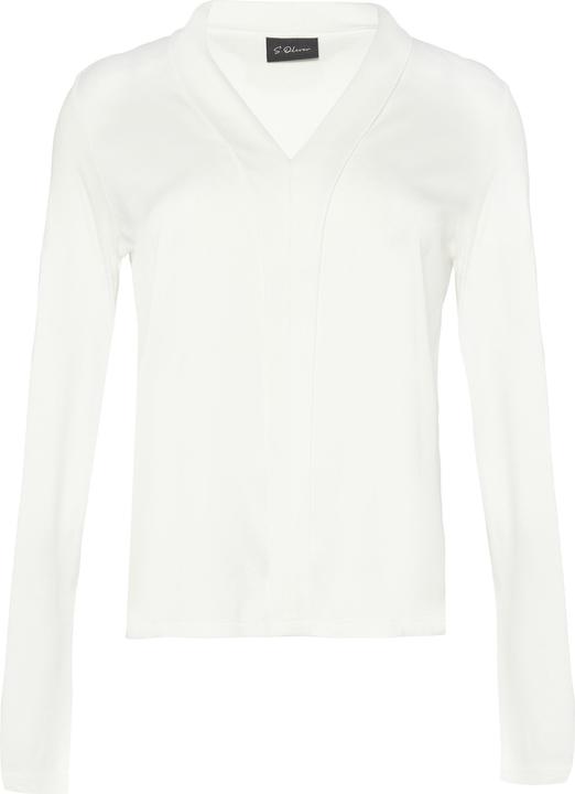 Immagine prodotto s.Oliver T-Shirt Satin-Blusenshirt mit Blende (48)