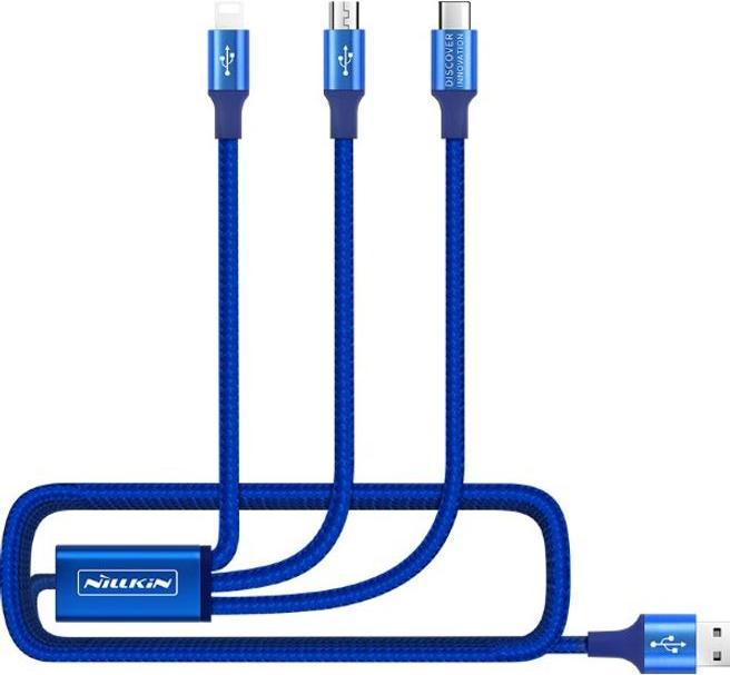 Actual product image Nillkin Fancy 3-in-1 box, hard case, charging cable and Qi charging station (Apple iPhone XR)