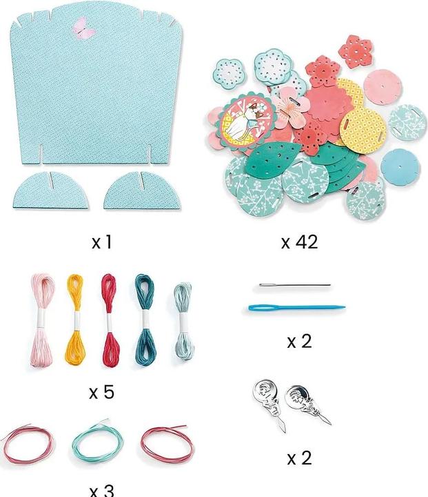 Immagine prodotto Djeco DIY - Halsketten Flora