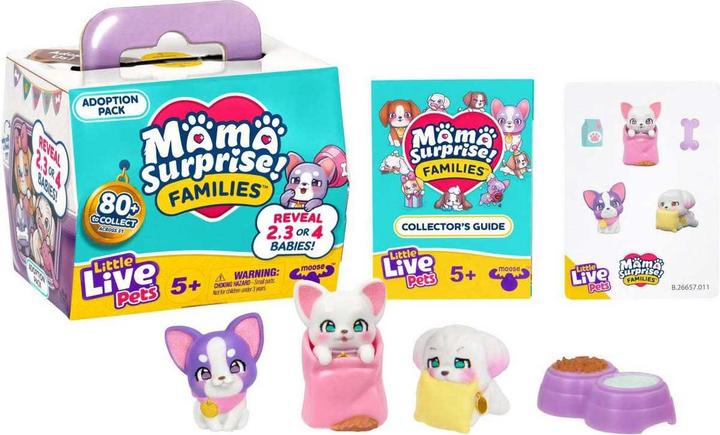 Produktbild Magni Little Live Pets Mama Surprise Families Puppy Adoption Pack