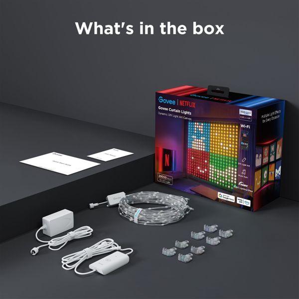 Actual product image Govee Curtain Light (RGBIC, 150 cm, Indoor)