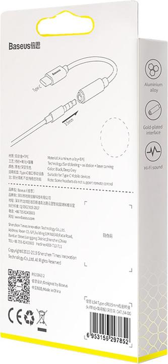 Image du produit Baseus L54 (USB Type C, Jack 3.5mm)