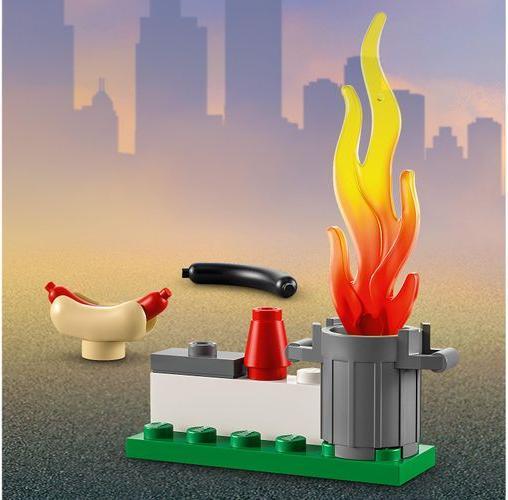 Produktbild LEGO Feuerwehrhubschrauber (60318, LEGO City)