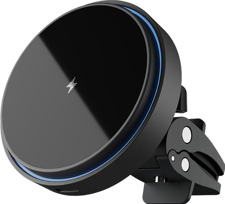 Actual product image Proove Wireless Charging Car Holder Light Circle 15W black