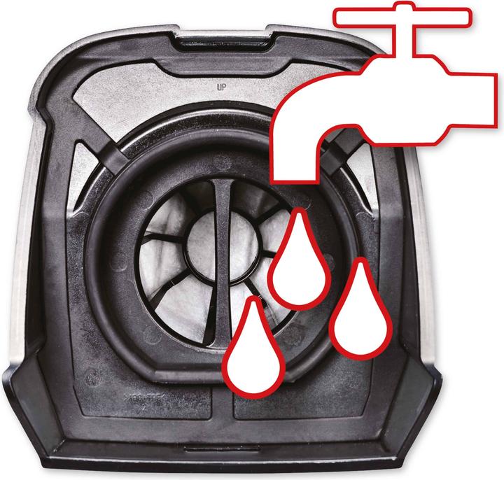 Actual product image Einhell Cordless vacuum cleaner TE-HV 18/06 Li Kit (1x 4.0 Ah)