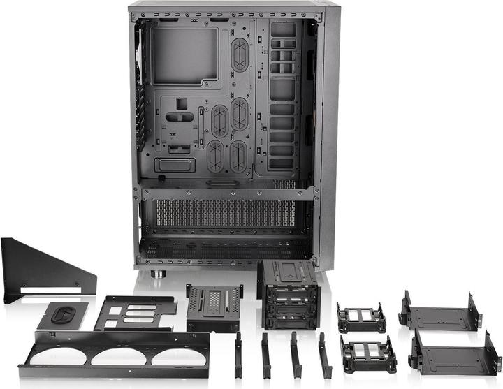 Produktbild Thermaltake Core X71 Tempered Glass Edition (Mini-ITX, ATX, mATX)