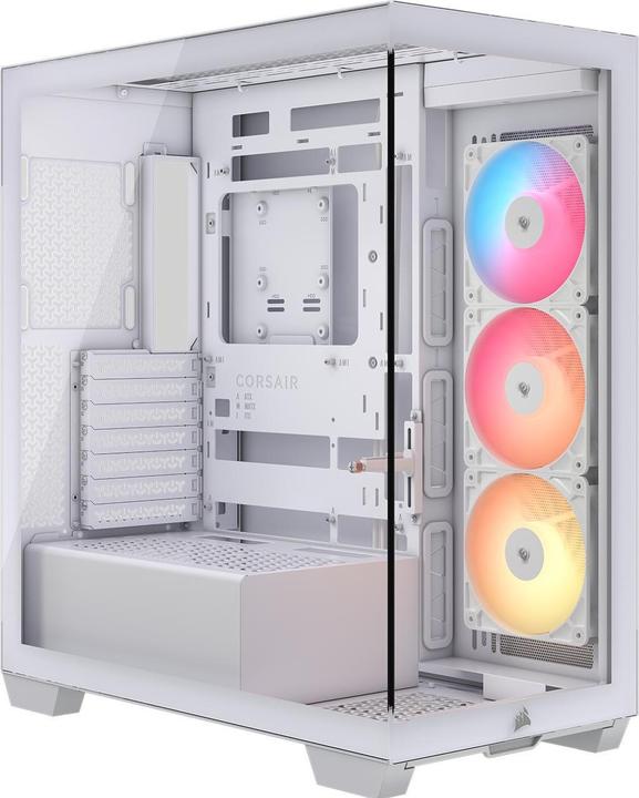 Corsair 3500X RS-R ARGB WHITE MID (mATX, Mini-ITX, ATX, E-ATX)