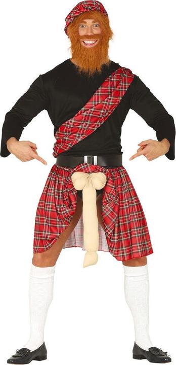 Produktbild Fiestas Guirca Schotte mit Überraschung Herrenkostüm (L)