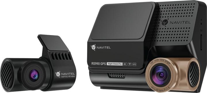 Navitel GPS-Videorekorder | RS990 | IPS-Display 3" | GPS (Satellit) | Inklusive Karten (3")