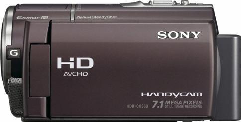 Produktbild Sony HDR-CX360V, FullHD, DualFlash, GPS, 12x Zoom, 32GB