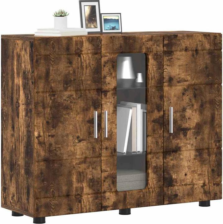 Produktbild vidaXL Holzschrank (88.50 x 30.50 x 73 cm)