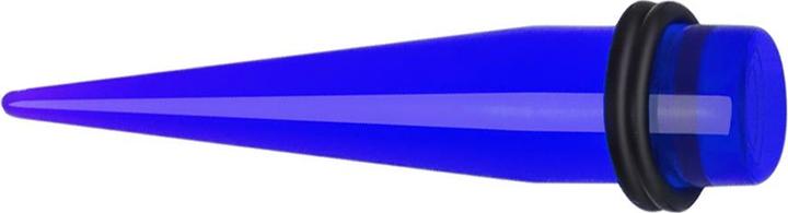 Produktbild Star Piercing Expander dunkelblau (ohne Messing, Acryl)