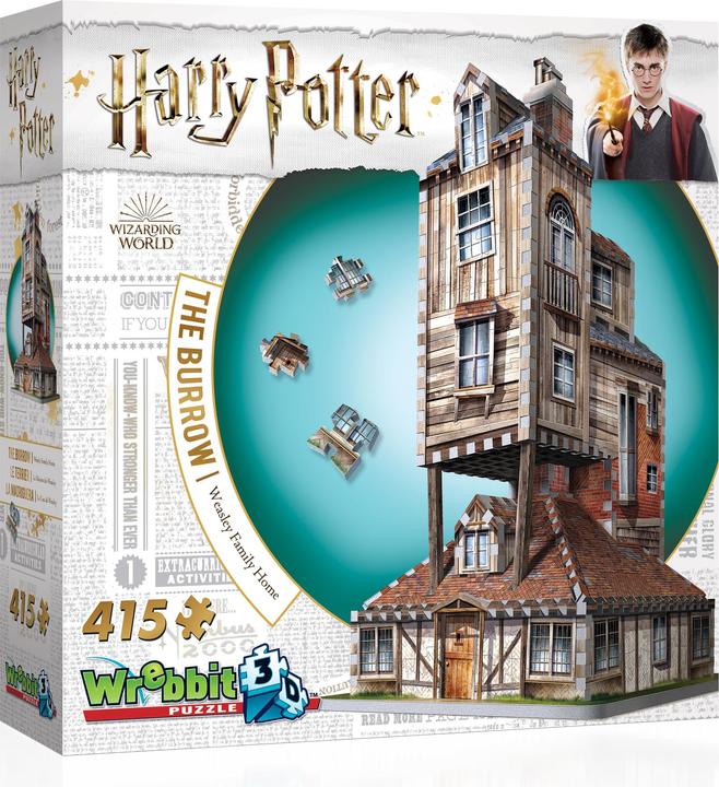 Actual product image Wrebbit 3D Fuchsbau - Harry Potter (415 pieces)