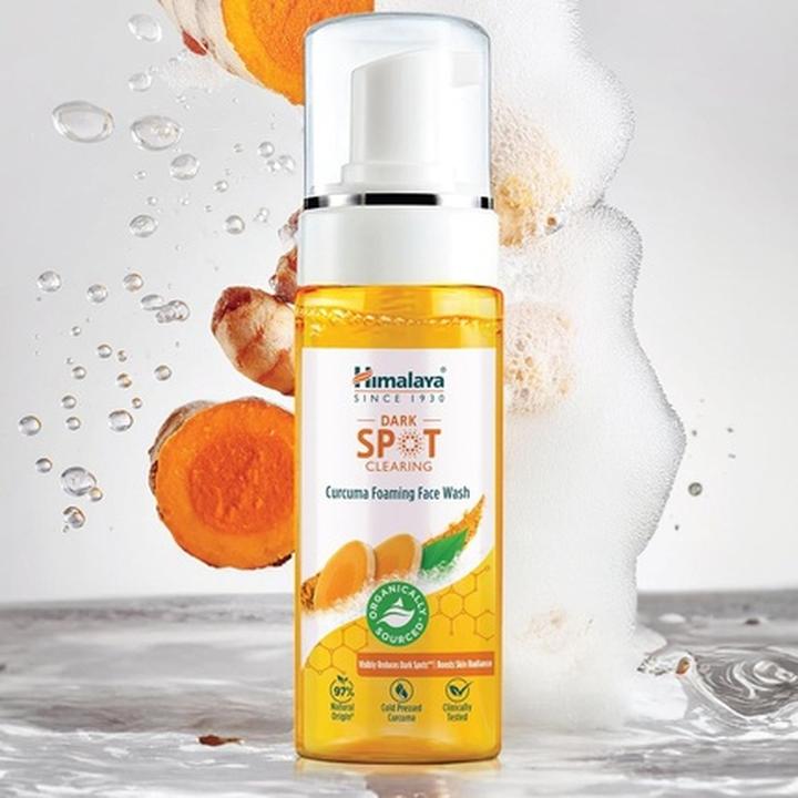 Immagine prodotto Himalaya Dark Spot Clearing Curcuma Foaming Face Wash 150ml (Schiuma detergente, 150 ml)