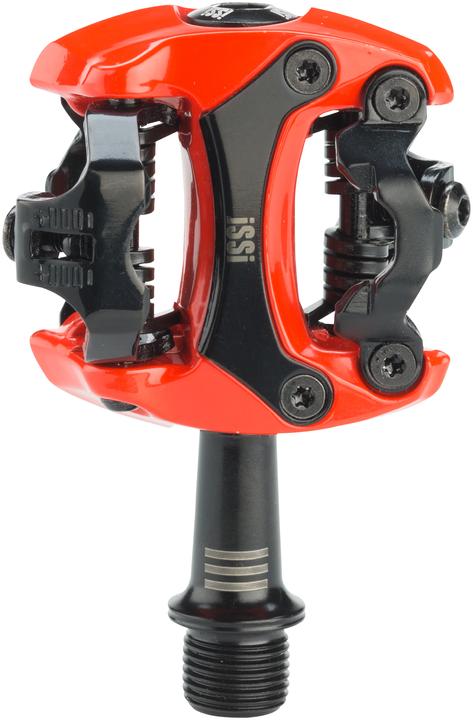 Produktbild iSSi Flash III Pedal SPD (Triple Bearing). Lava Red.