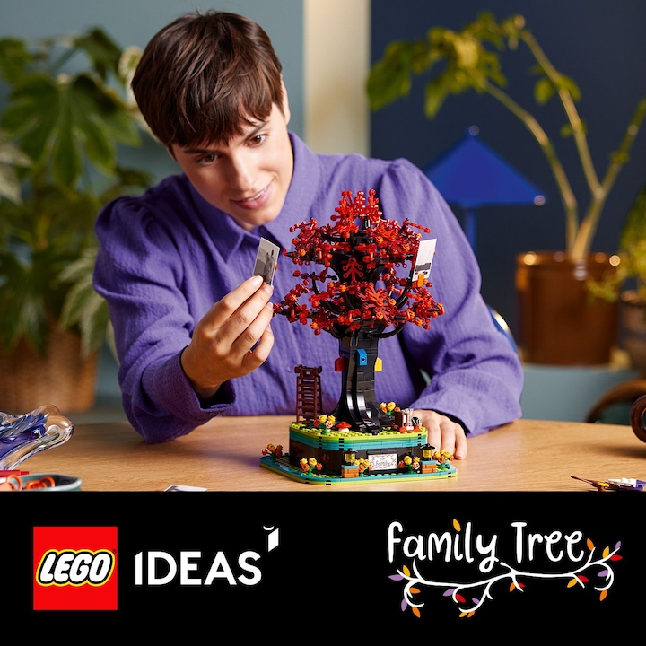 Immagine prodotto LEGO Albero genealogico delle idee (21346, LEGO Ideas, Set LEGO rari)