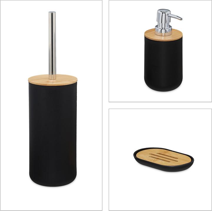 Actual product image Relaxdays . Bathroom set