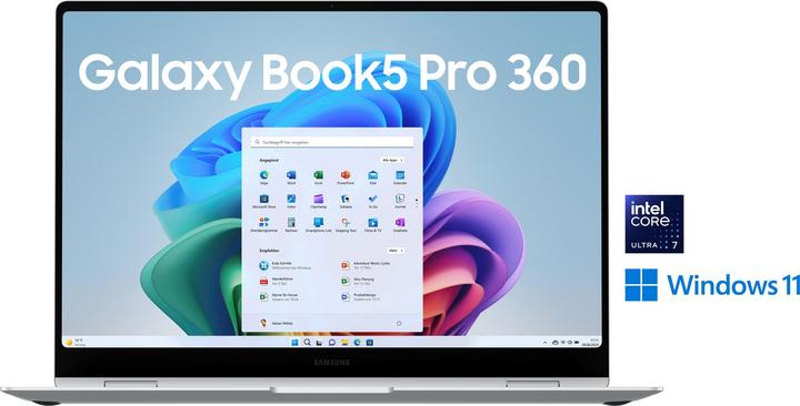 Productafbeelding Samsung Galaxy Book5 Pro 360 (16", Intel Core Ultra 7 258V, 32 GB, 1000 GB, DE)