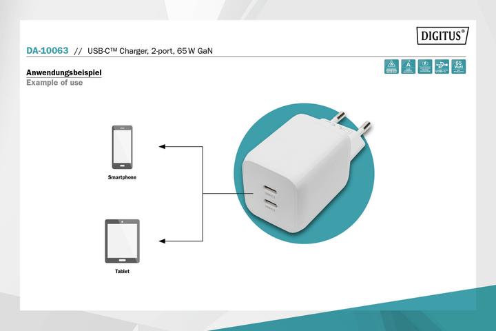 Produktbild Digitus Ladegerät (65 W)