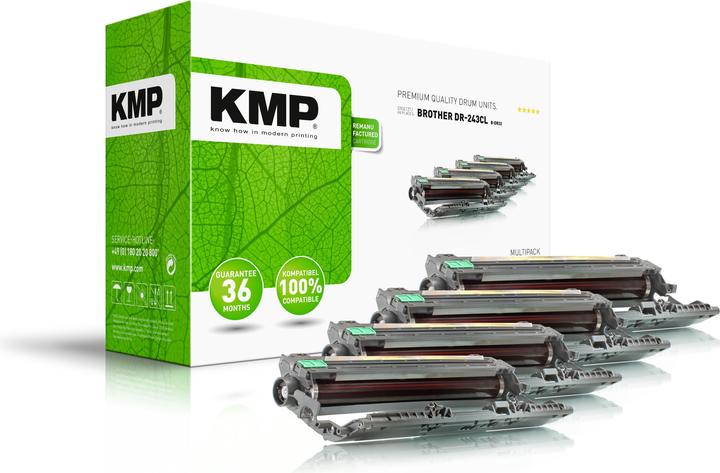 Image du produit KMP Trommeleinheit remplacé DR243CL (M, CF, C, Y)