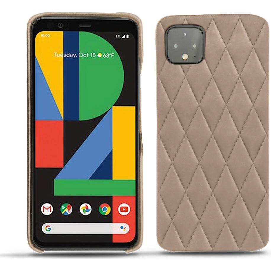 Noreve Lederschutzhülle (Google Pixel 4 XL), Smartphone Hülle, Beige