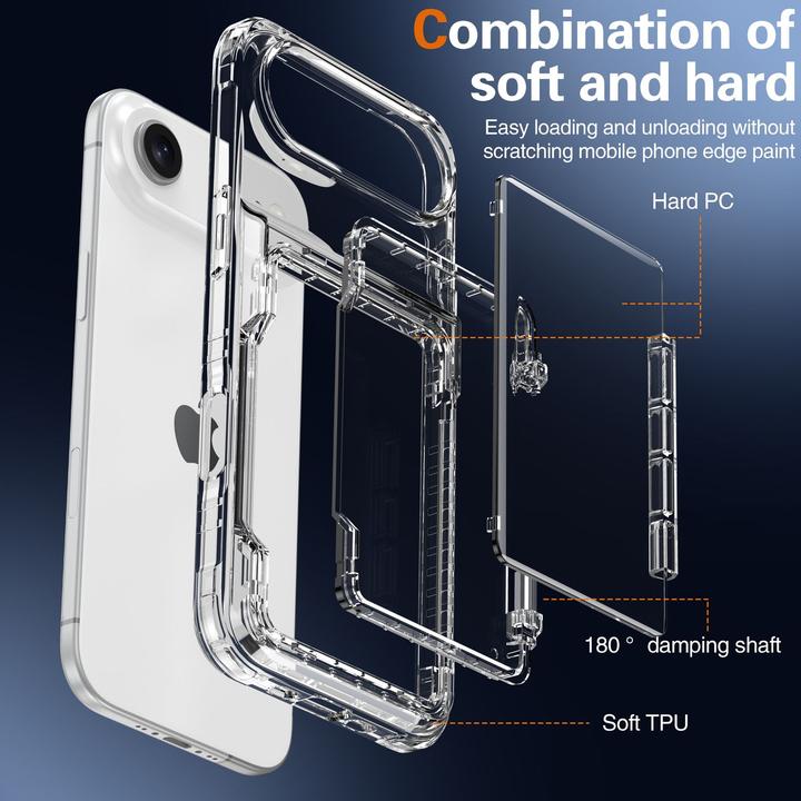 Produktbild Cadorabo iPhone 17 AIR Schutzhülle (Apple iPhone 17 Pro)
