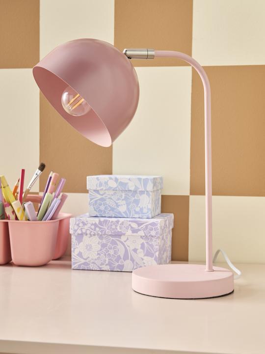 Produktbild Vertbaudet Zweifarbige Kinderzimmer Tischlampe mit Schirm drehbar 360° (E14)