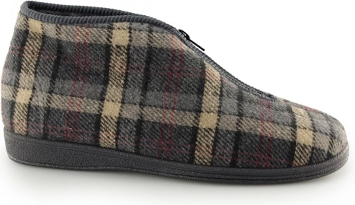 Immagine prodotto Universal Textiles Pantofole termiche Jed Ii Pantofole con zip Plaid (43)