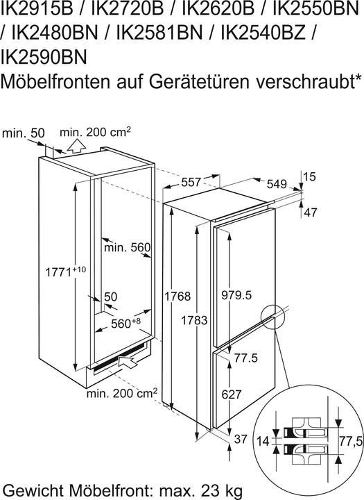 Produktbild Electrolux IK2540BZL 925573015 (223 l)