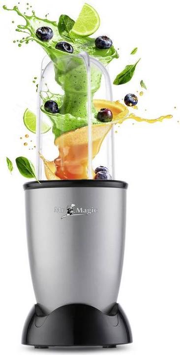 Image du produit Gourmetmaxx 14949 Mixeur Mr. Magic 18 pcs. 400W gris/noir (400 W)