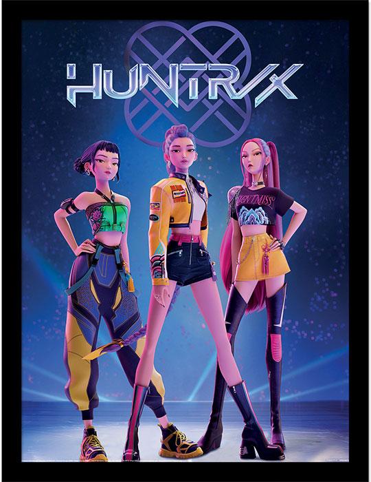 Produktbild Pyramid KPop Demon Hunters - Huntrix (40 x 30 cm)