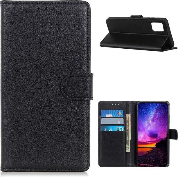Actual product image MU Classic Litchi Leather Bookcover Series (OnePlus 9 Pro)